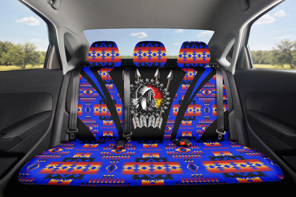 Chief Arrow Native American Car Back Seat Cover Set LB0067