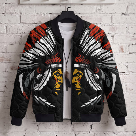 Chief Native American-Inspired Quilted Jacket GB-NAT00137-03