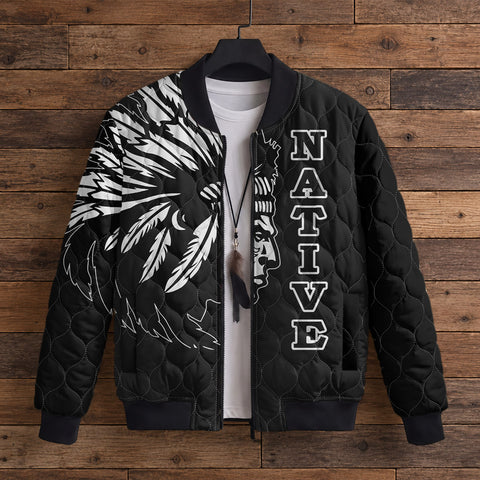 Chief Native American-Inspired Quilted Jacket GB-NAT00335-02