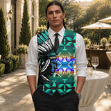 Chief Native American Suit Vest Jacket Print Front & Back GB-HS00042