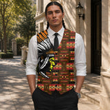 Chief Native American Suit Vest Jacket Print Front & Back GB-HS00047