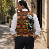 Chief Native American Suit Vest Jacket Print Front & Back GB-HS00047