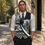 Chief Native American Suit Vest Jacket Print Front & Back GB-HW000291
