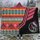 Chief Thunderbird Native American-Inspired Hooded Blanket GB-HS00076