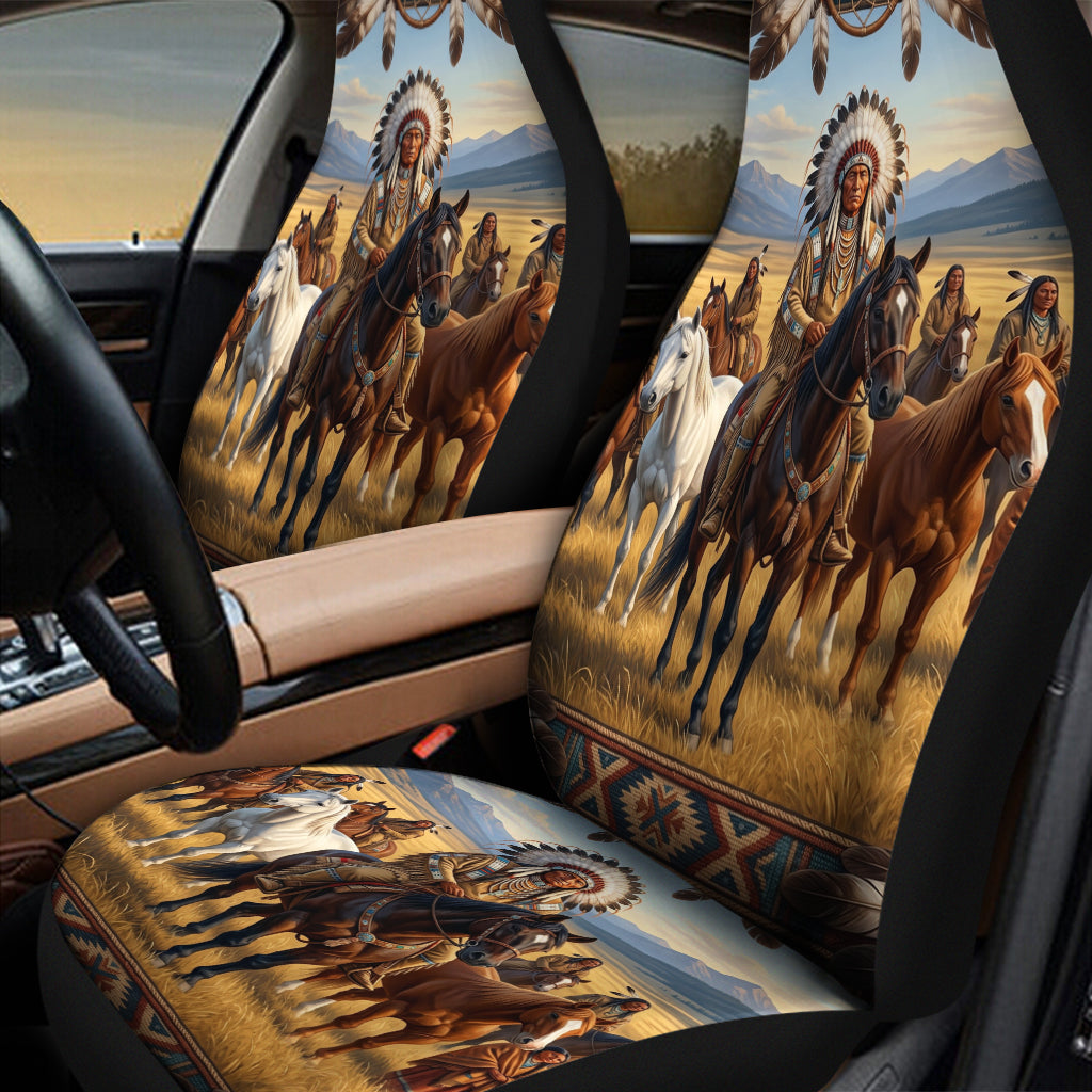 Chiefs Native American Car Seat Covers DS260508M01
