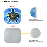 DS260429M09 Bear Native American Auto Sun Shades 2pcs