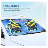 ACM27 You Are Not Forgotten Native American Auto Sun Shades 2pcs