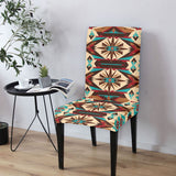DS250425M01 Native American 5pcs Dining Table Set - Tablecloth and Chair Cover