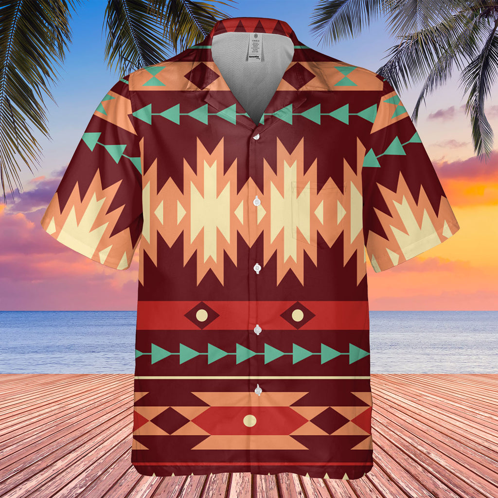 DS250425M03 Native American Hawaiian Shirt 3D