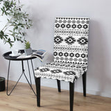 DS250425M06 Native American 5pcs Dining Table Set - Tablecloth and Chair Cover
