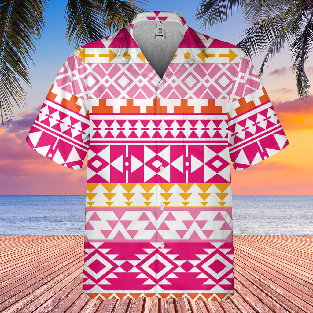 DS250425M10 Native American Hawaiian Shirt 3D
