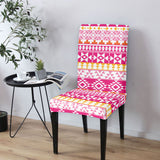 DS250425M10 Native American 5pcs Dining Table Set - Tablecloth and Chair Cover