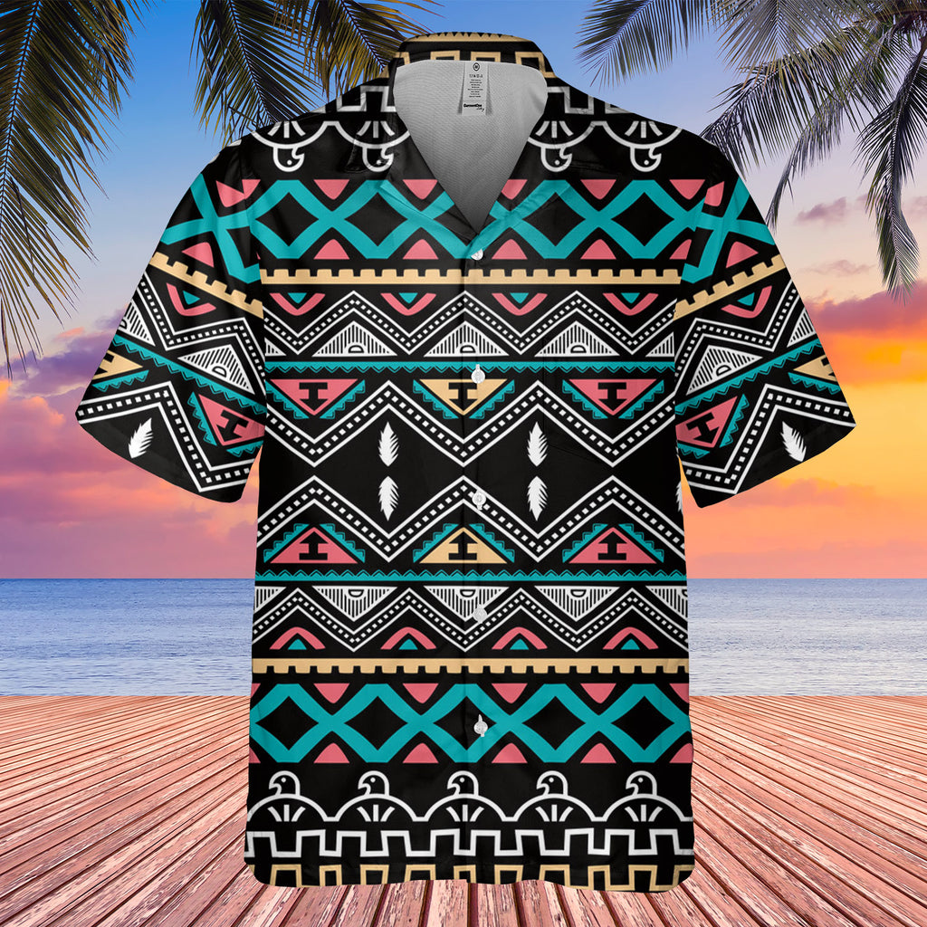 DS250425M13 Native American Hawaiian Shirt 3D