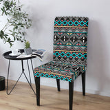 DS250425M13 Native American 5pcs Dining Table Set - Tablecloth and Chair Cover