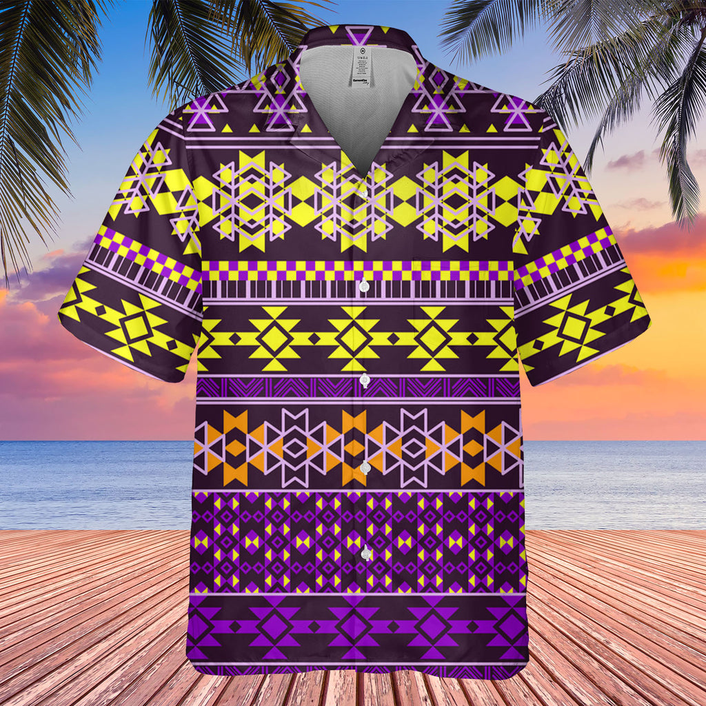 DS250425M14 Native American Hawaiian Shirt 3D