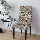 DS250425M15 Native American 5pcs Dining Table Set - Tablecloth and Chair Cover