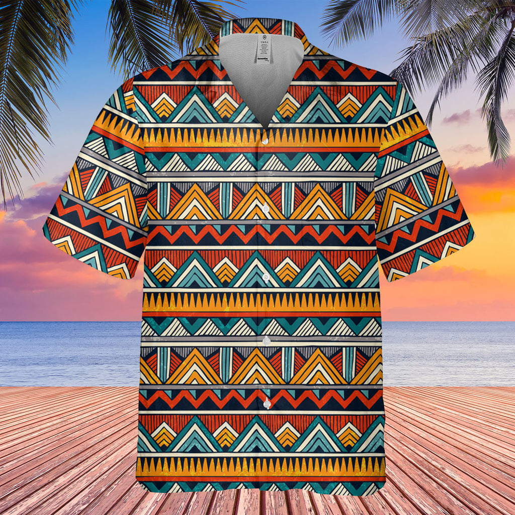 DS250425M17 Native American Hawaiian Shirt 3D