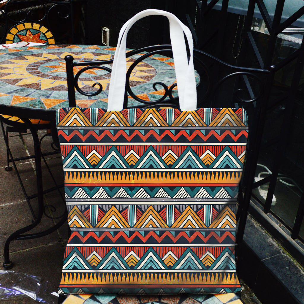 DS250425M17 Native American Pocket Canvas Bag