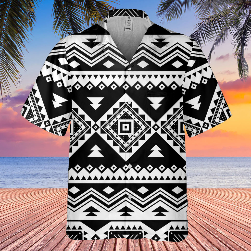DS250425M23 Native American Hawaiian Shirt 3D