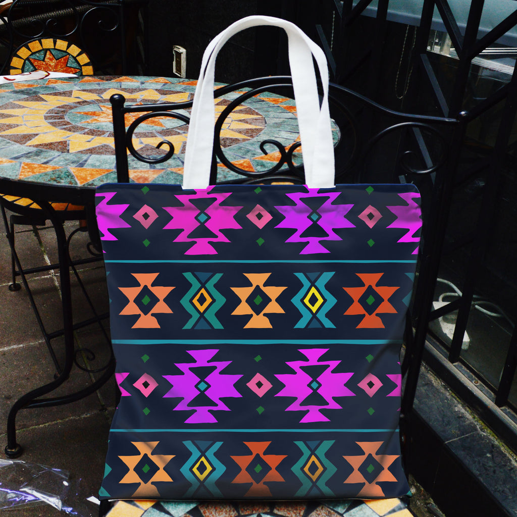 DS250425M42 Native American Pocket Canvas Bag