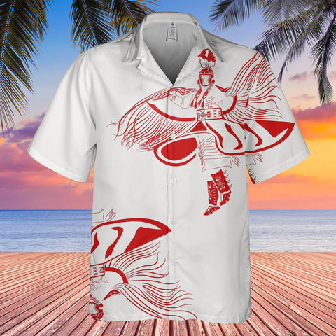 DS250516M01 Dancer Powwow Native American Hawaiian Shirt 3D
