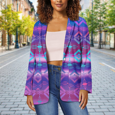 DS250620M07 Native American Ladies Casual Blazer