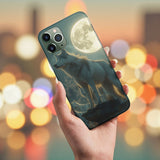 DS250710M05 White Wolves Standing Native American Phone Case