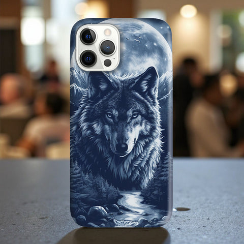 DS250710M10 Wolf Moon Native American Phone Case