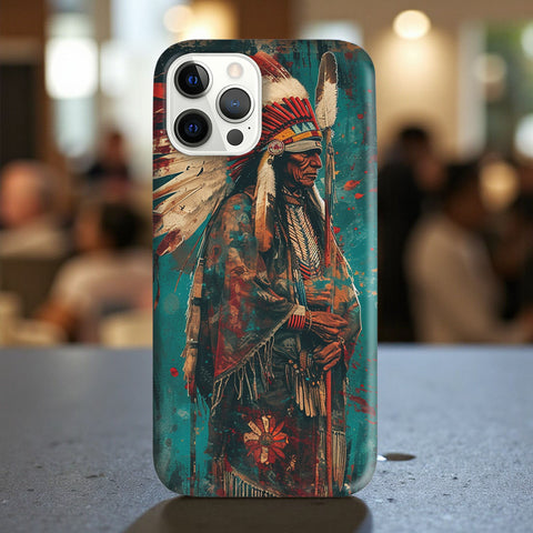 DS250710M11 Indian Native Of Old West Native Native American Phone Case