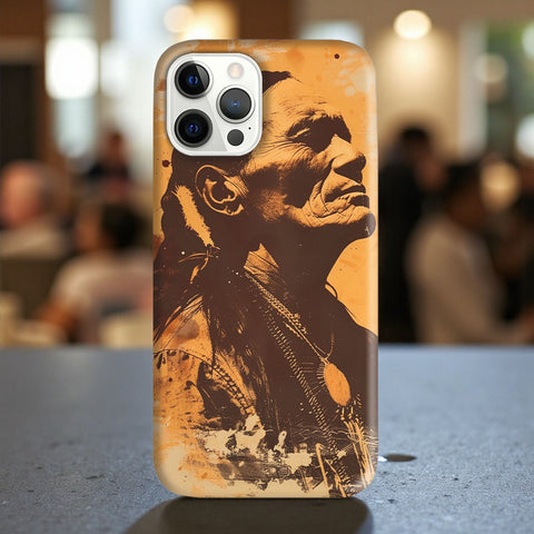 DS250710M15 The Last Chief of The Kwahadi Vintage Native American Phone Case