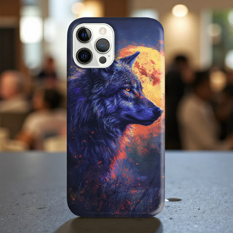DS250710M16 Wolf Native American Phone Case