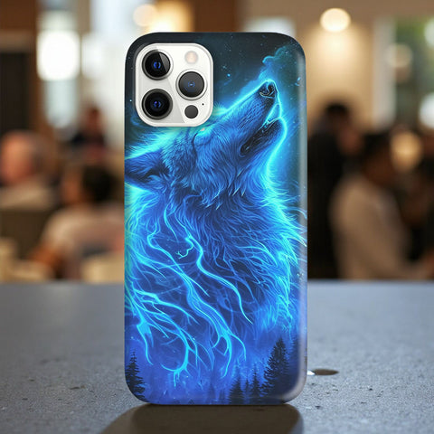 DS250710M18 Wolf Native American Phone Case