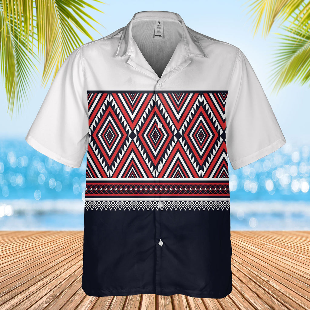 DS250715M03 Native American Hawaiian Shirt 3D