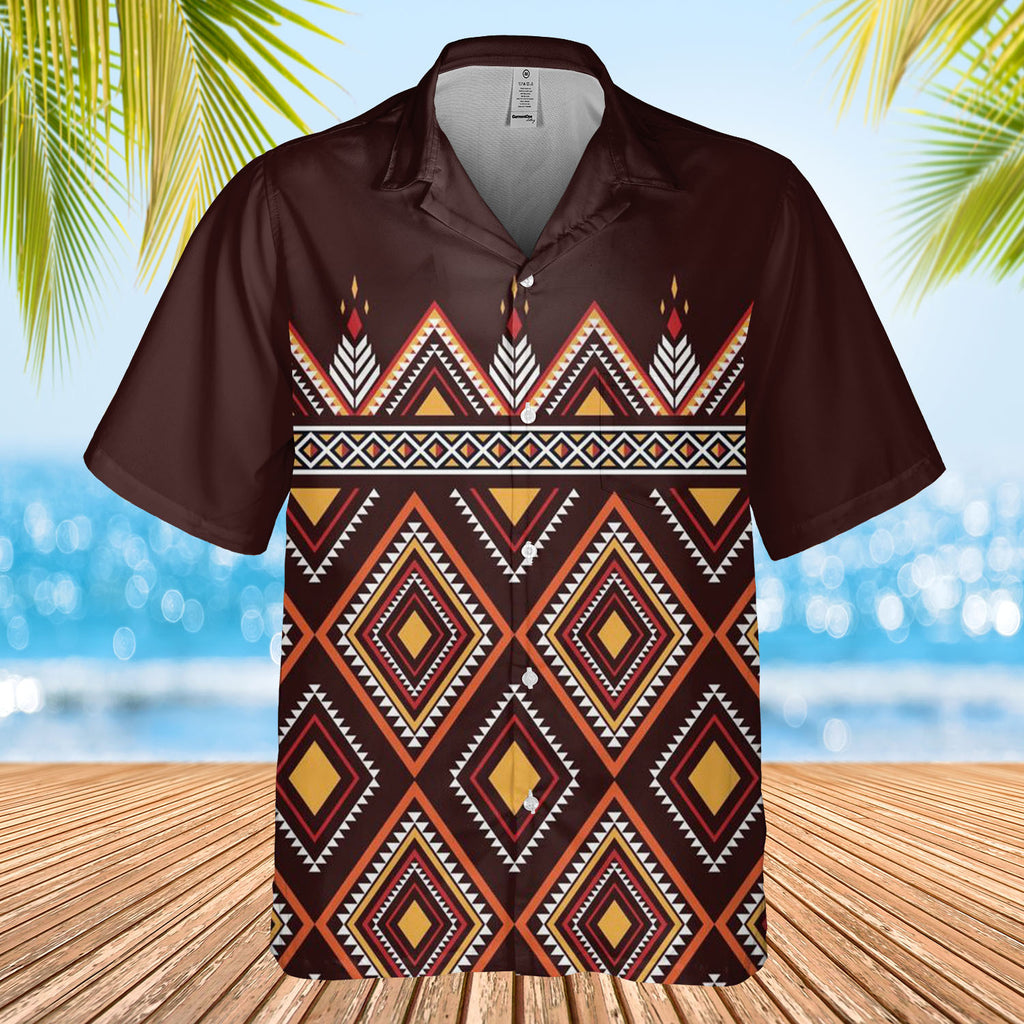 DS250715M06 Native American Hawaiian Shirt 3D