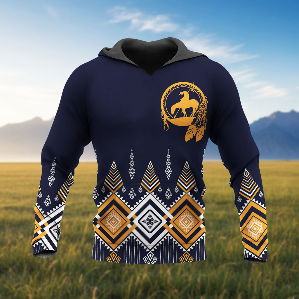 DS250715M07v1 Trail of Tears Native American Pride 3D Hoodie