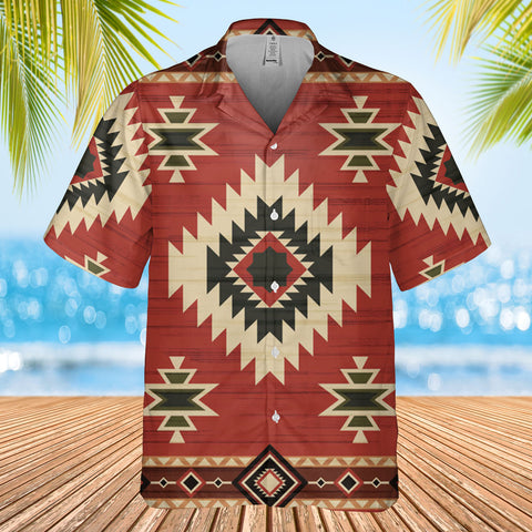 DS250715M13 Native American Hawaiian Shirt 3D