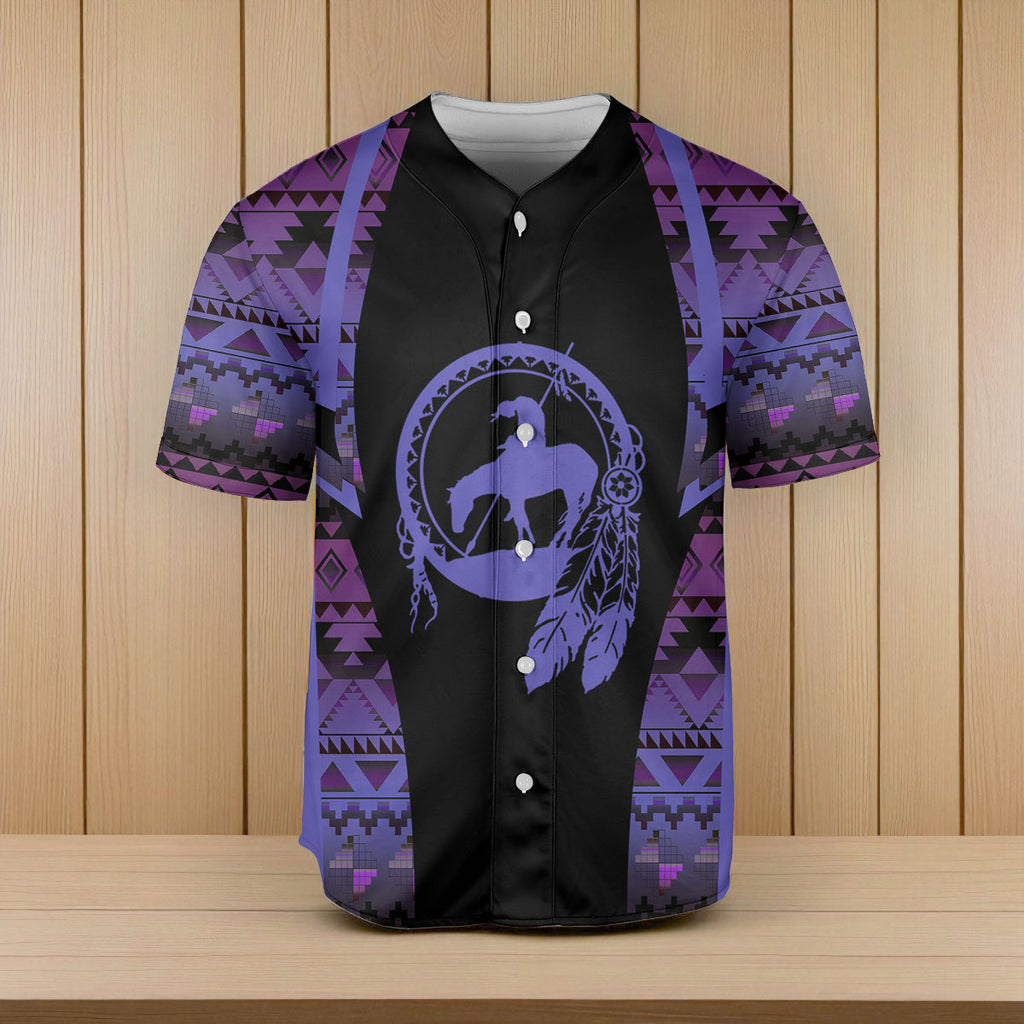 DS250729M01 Trail of Tears Native American Baseball Jersey