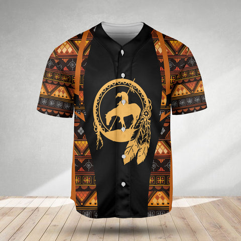 DS250729M06 Trail of Tears Native American Baseball Jersey
