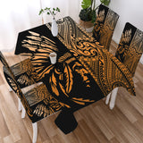 DS250801M04v2 Chief Native American 5pcs Dining Table Set - Tablecloth