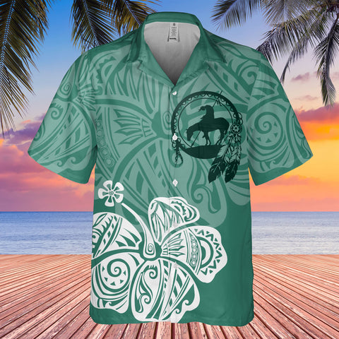 DS250805M01v25 Hibiscus Trail of Tear Native American Hawaiian Shirt 3D