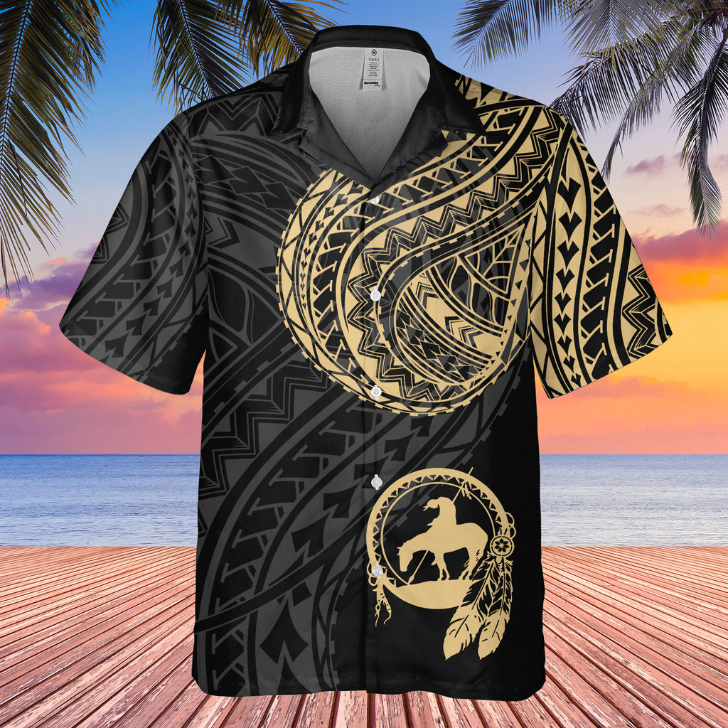 DS250811M01v12 Trail of Tears Native American Hawaiian Shirt 3D