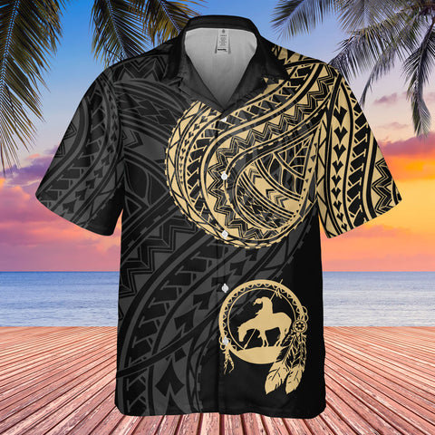 DS250811M01v12 Trail of Tears Native American Hawaiian Shirt 3D