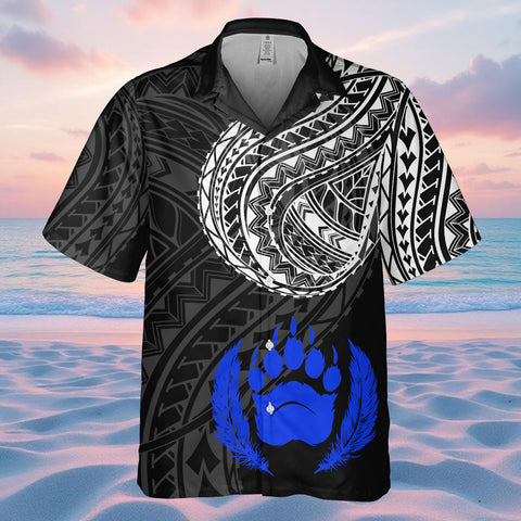 DS250811M01v20 Bear Paw Native American Hawaiian Shirt 3D