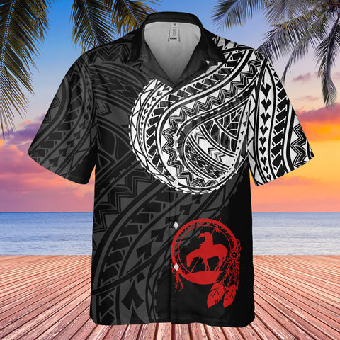 DS250811M01v31 Trail of Tears Native American Hawaiian Shirt 3D
