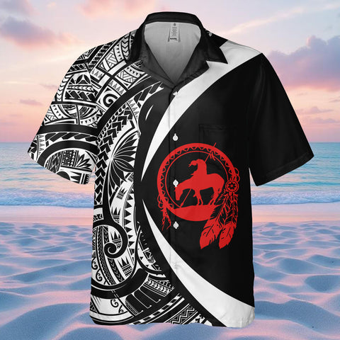 DS250812M01v18 Trail of Tears Native American Hawaiian Shirt 3D