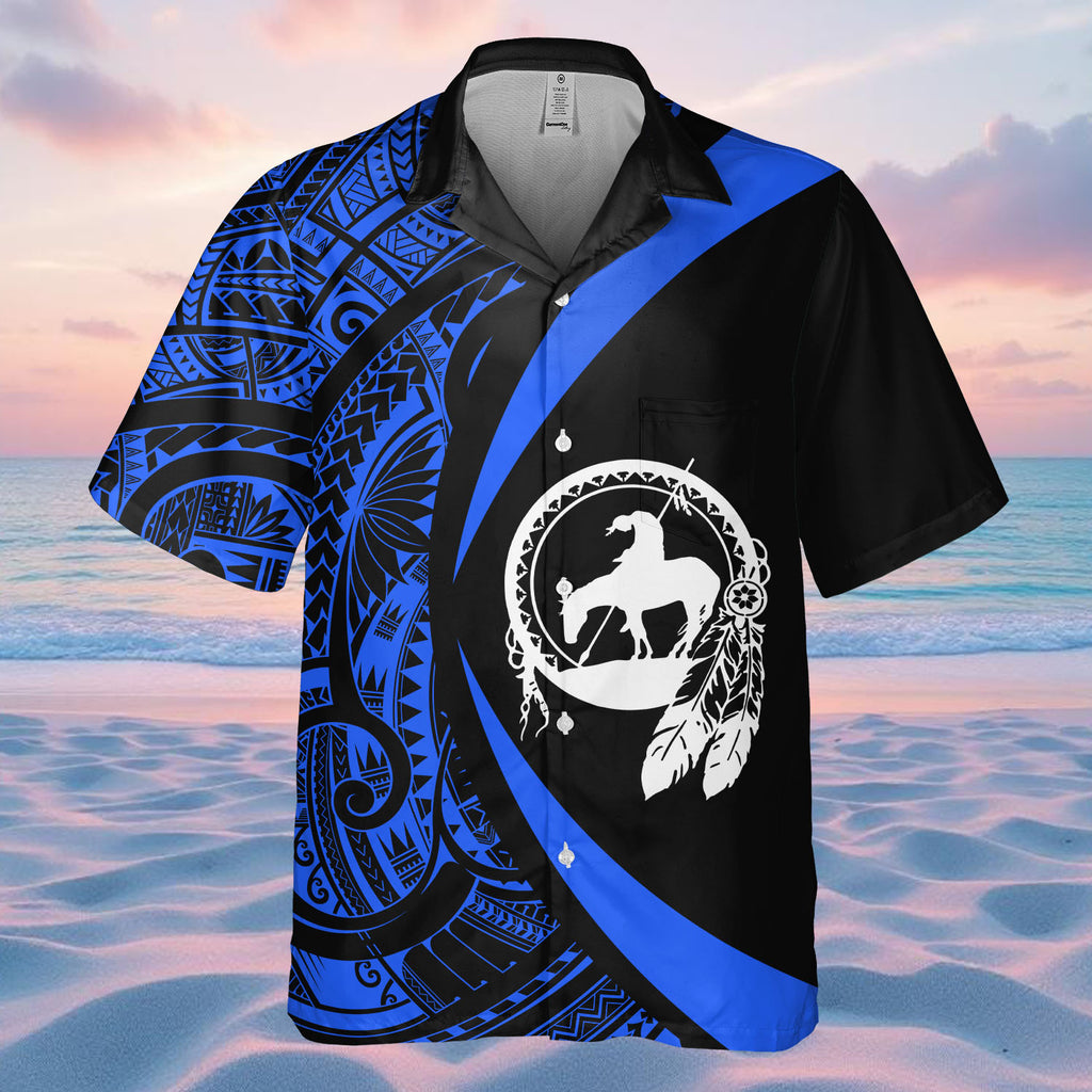 DS250812M01v5 Trail of Tears Native American Hawaiian Shirt 3D
