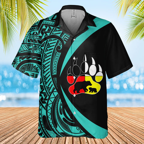 DS250812M02v5 Mama Bear Native American Hawaiian Shirt 3D