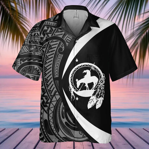 DS250812M04v4 Trail of Tears Native American Hawaiian Shirt 3D