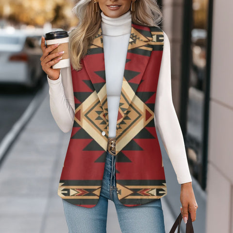 DS250912M11 Native American Loose Women Suit Vest