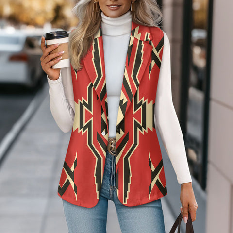DS250917M22 Native American Loose Women Suit Vest